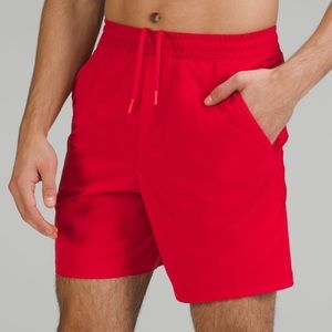 Lululemon Team Canada Pace Breaker Linerless Shorts 7” Updated Crimson Red